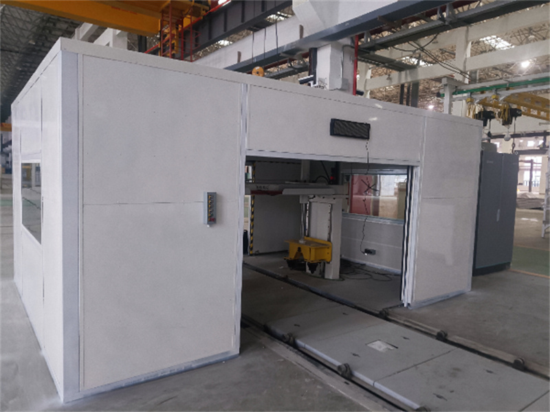 Hefei Metro Line 2 wheel pairs of the running test platform-sound insulation room