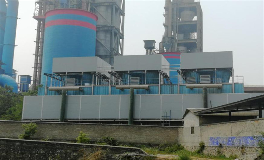 Dongfang Cement Plant (Hunan. Yiyang) cooling tower sound insulation and noise reduction